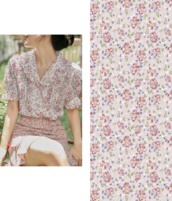Project Theme: Original Collection of Floral Patterns Vol.10