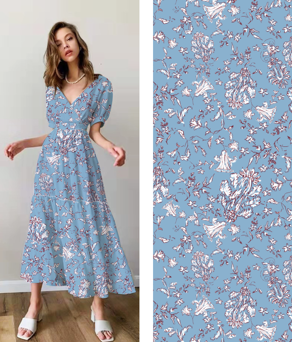 Diseño Original a Mano al Estilo Europeo