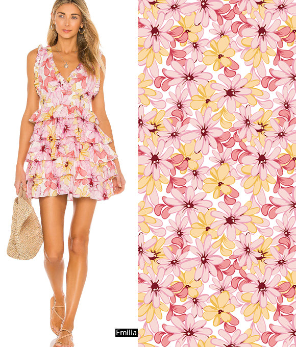 Colección de patrones florales Vol.76