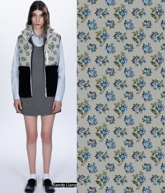 Colección de Patrones Florales de Grandes Marcas Vol.83