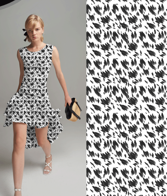 Estampado Monocromático"