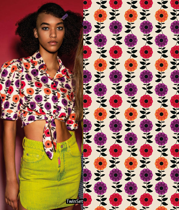 Colección de Patrones Florales Vol.89