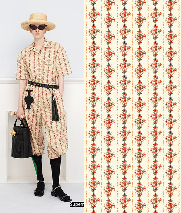 Colección de Grandes Estampados Florales Vol. 180