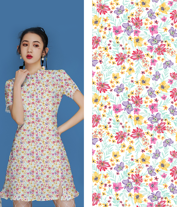 Flora entre la vegetación