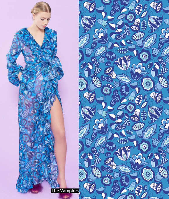 Colección de patrones florales Vol.70