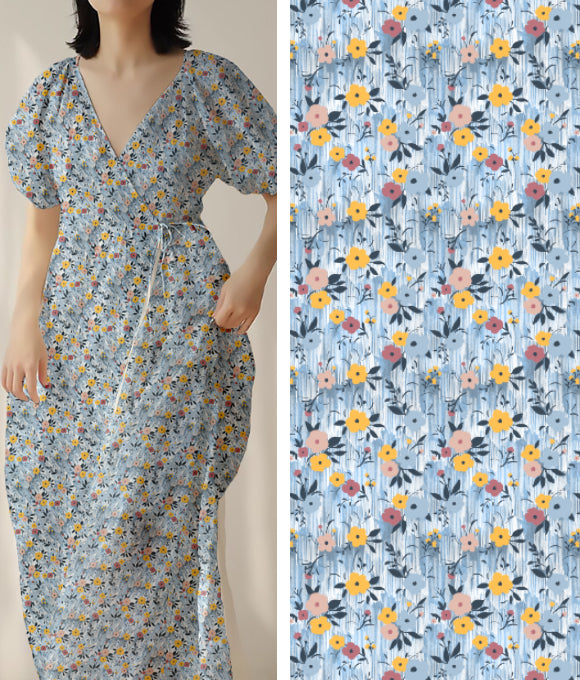 Colección MiHui: Conjunto de Estampados Florales Vol.22