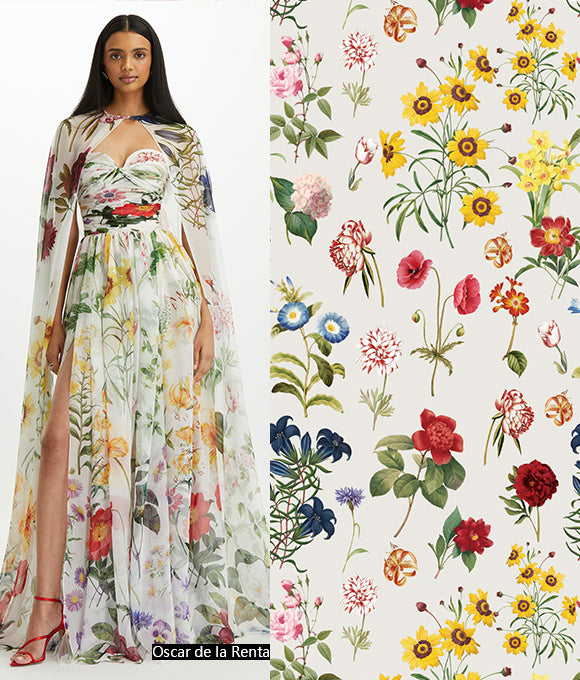 Colección de Motivos Florales de Grandes Marcas