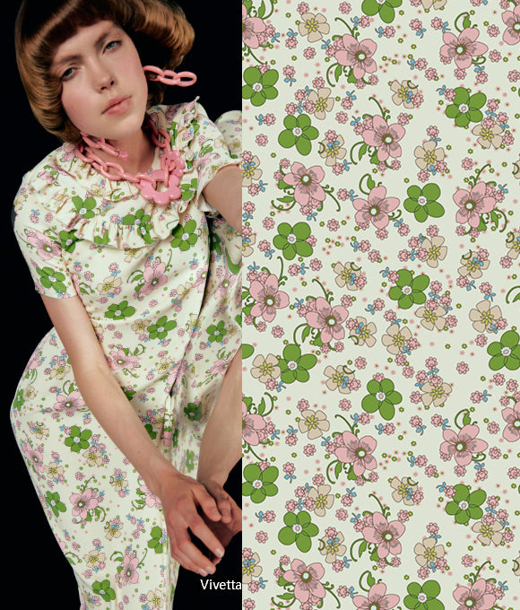 Colección de Patrones Florales Vol.81