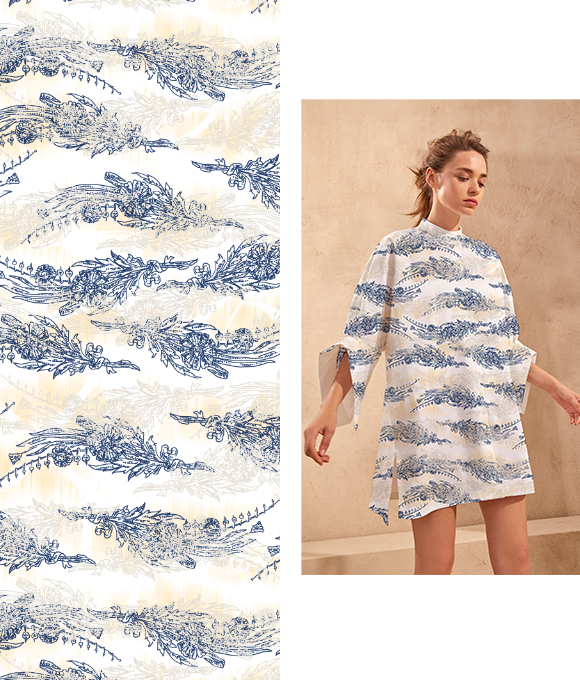 Diseño Original a Mano al Estilo Europeo