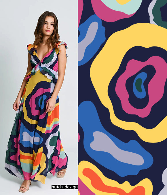 Colección de Patrones Florales de Alta Gama Vol.174