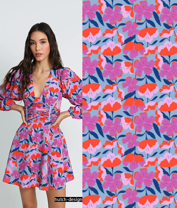 Colección de Patrones Florales de Alta Gama Vol.174