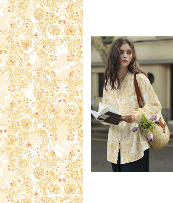 Diseño Original a Mano al Estilo Europeo