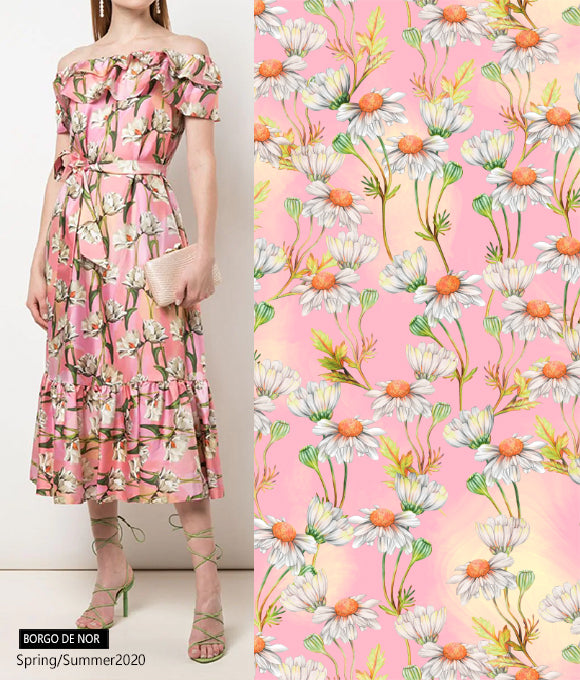 Colección de Grandes Marcas con Pequeños Estampados Florales