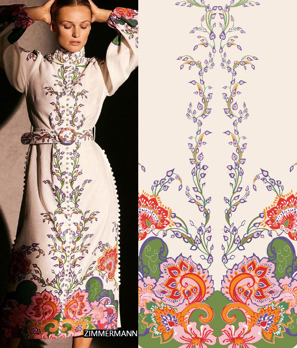 Colección de Patrones Florales Vol.54