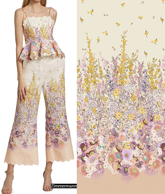 Colección de Motivos Florales de Grandes Marcas Vol.115