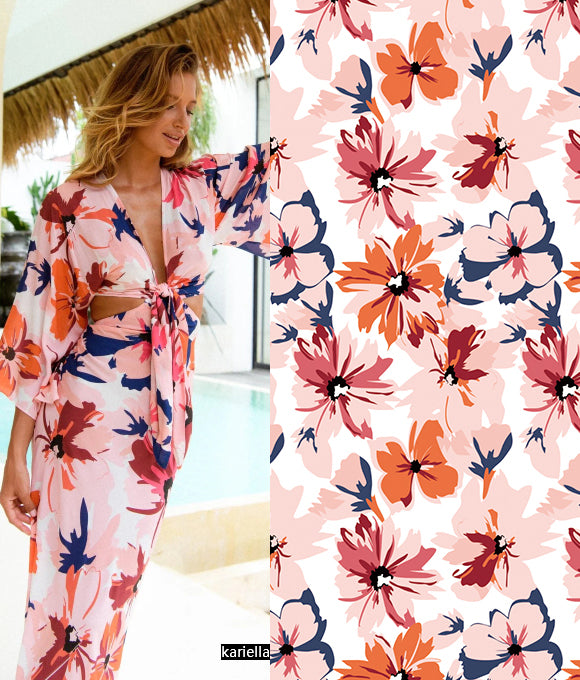 Colección de Patrones Florales de Grandes Marcas Vol.86