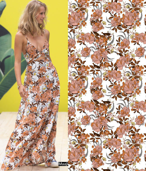 Colección de Patrones Florales Vol.82.