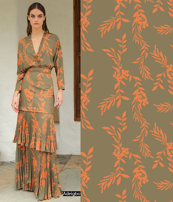 Colección de Motivos Florales de Grandes Marcas Vol.115