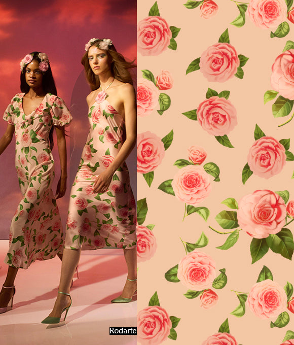 Colección de Patrones Florales Premium Vol.166