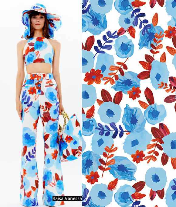 Colección de Patrones Florales Vol.90