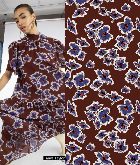 Colección de patrones florales Vol.76