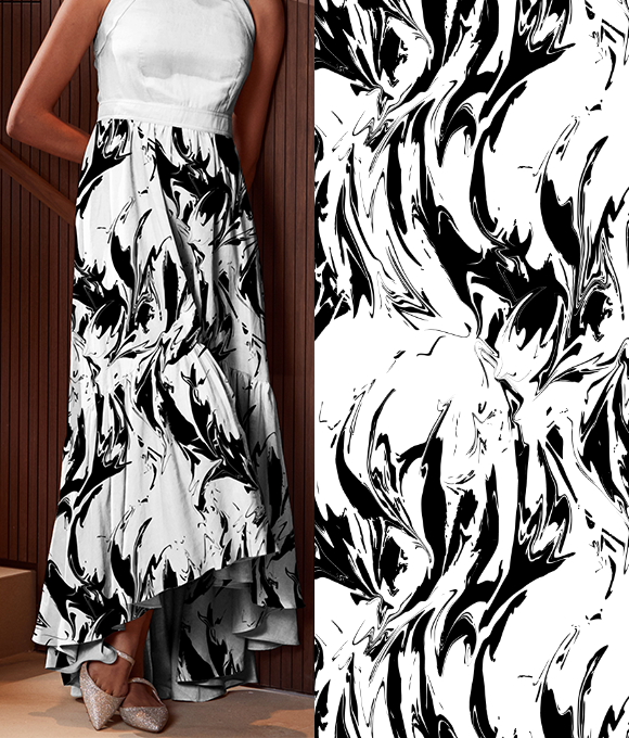 Estampado Monocromático"