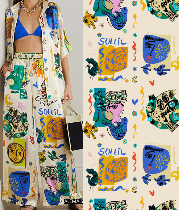 Colección de Patrones Florales Premium Vol.166