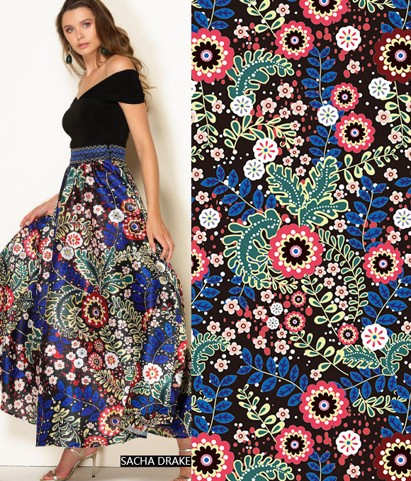 Colección de Patrones Florales de Grandes Marcas Vol.83