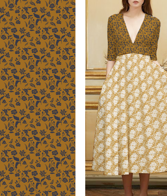 Diseño Original a Mano al Estilo Europeo