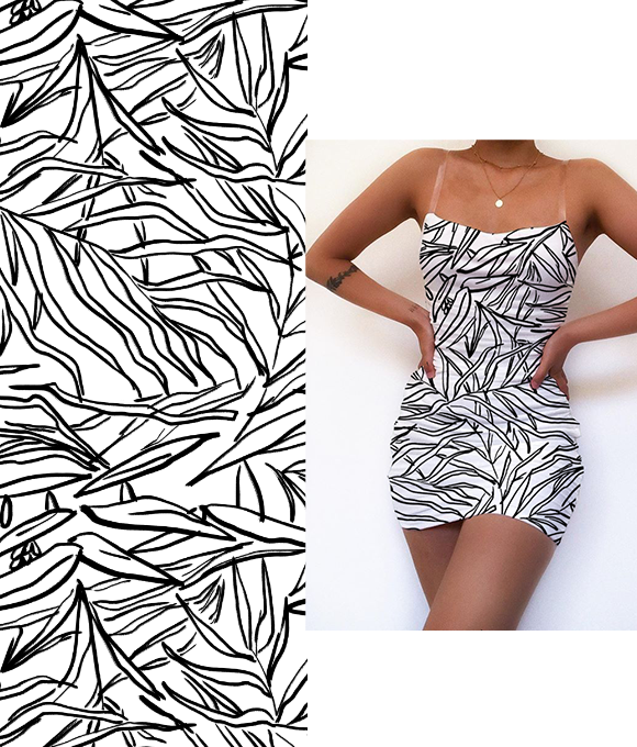 Estampado Monocromático"