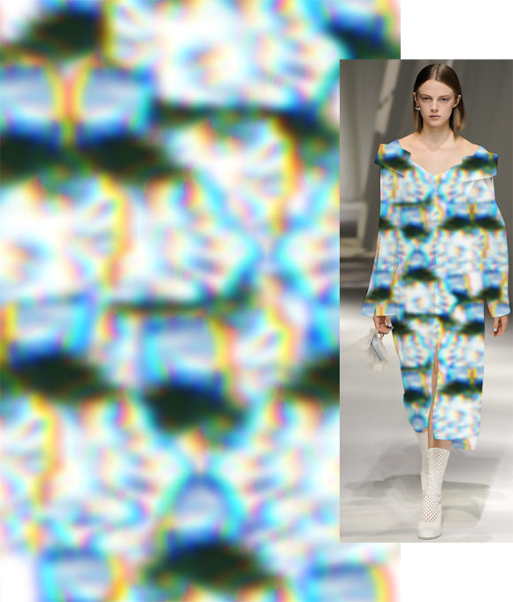 Enfoque suave y alucinante