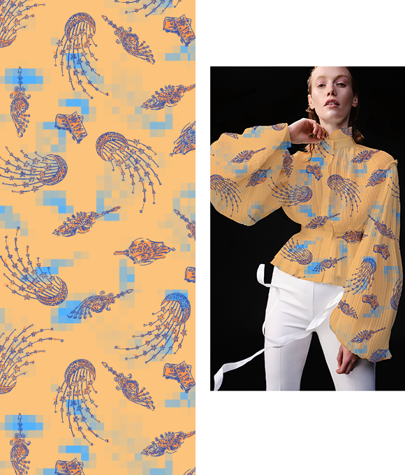 Diseño Original a Mano al Estilo Europeo