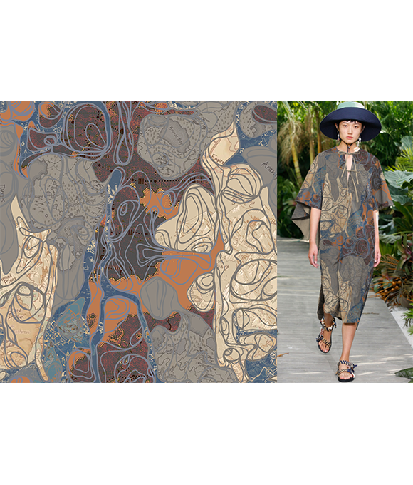 Enfoque suave y alucinante