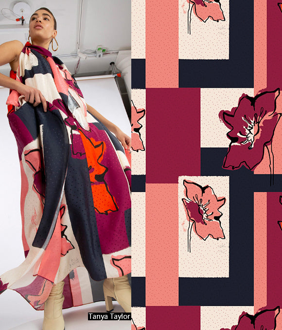 Colección de patrones florales Vol.75