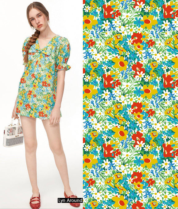 Colección de Patrones Florales Vol.65