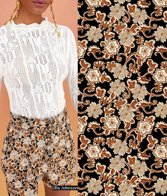 Colección de Patrones Florales de Grandes Marcas Vol.87