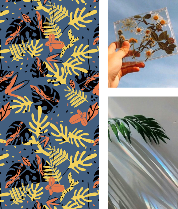 Flora entre la vegetación