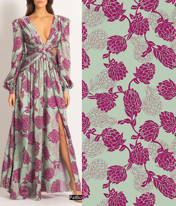 Gran colección de patrones florales Vol.100