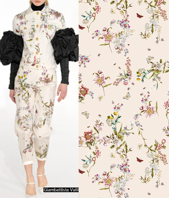 Colección de patrones florales de grandes marcas Vol.78