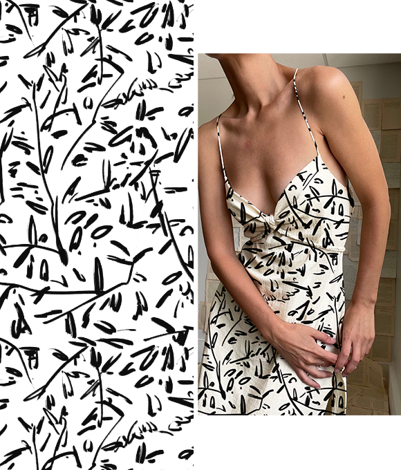 Estampado Monocromático"