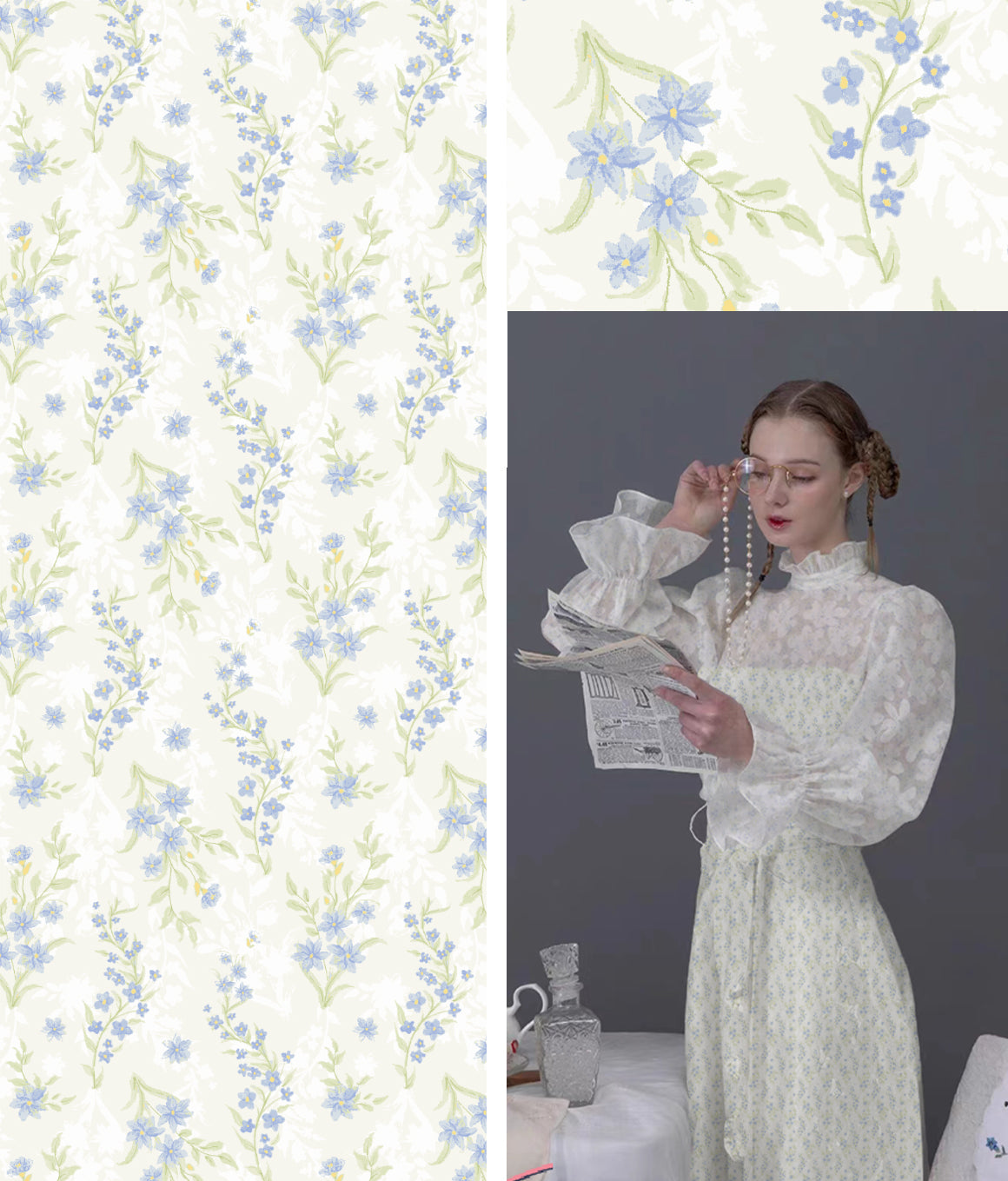 Colección MiHui: Conjunto de Estampados Florales Vol.22