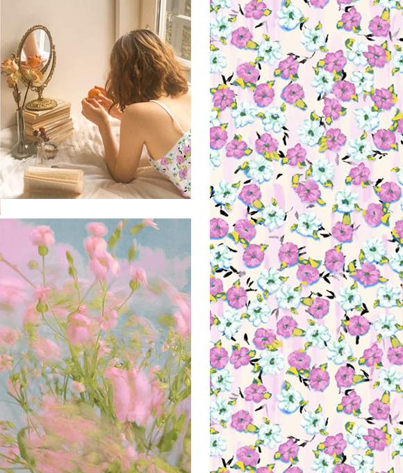 Flora entre la vegetación