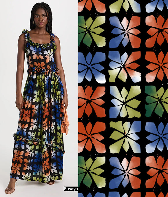 Colección de Grandes Estampados Florales Vol. 178