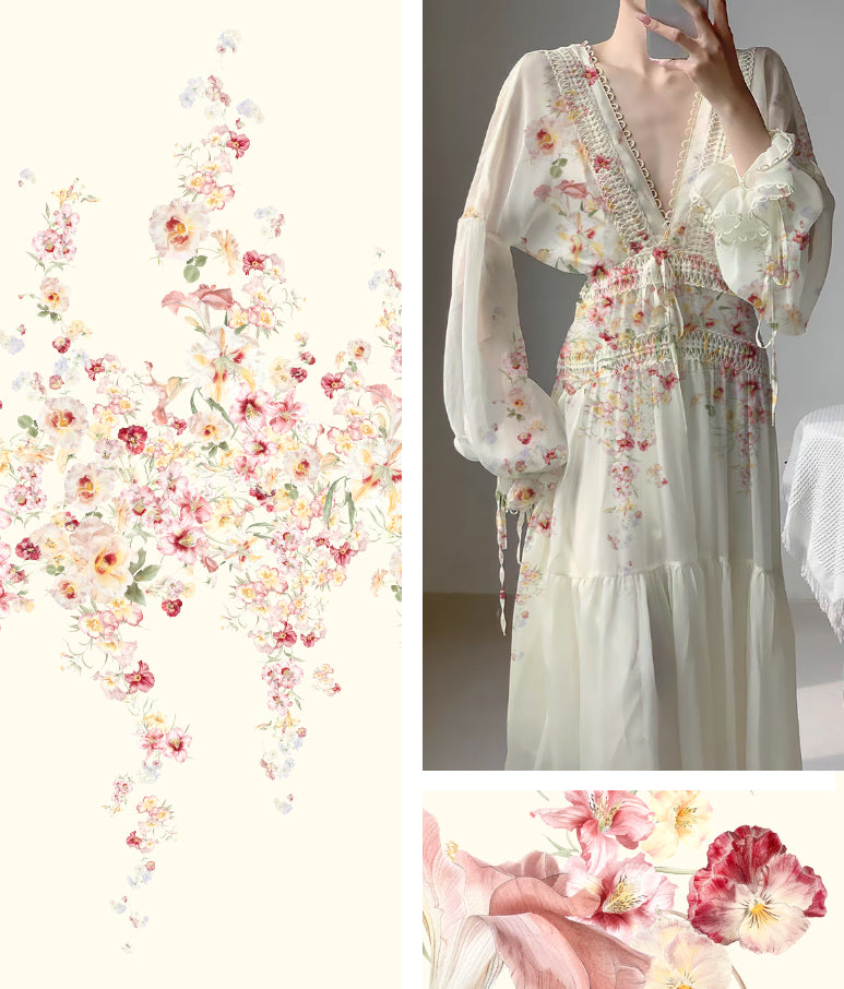 Entre Flores de Ensueño