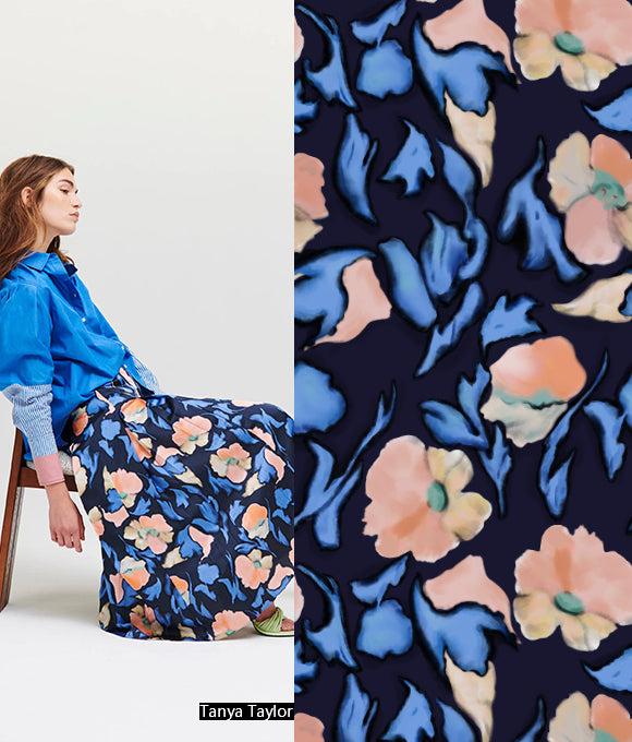 Colección de Patrones Florales de Alta Gama Vol.174