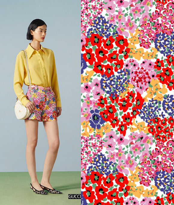 Colección de Grandes Estampados Florales Vol. 180