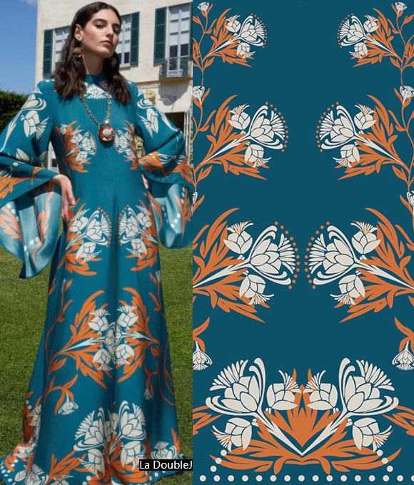 Colección de Patrones Florales Vol.81