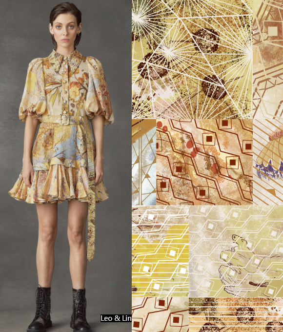 Colección de patrones florales Vol.74