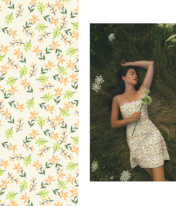 MiHui Original Floral Girl