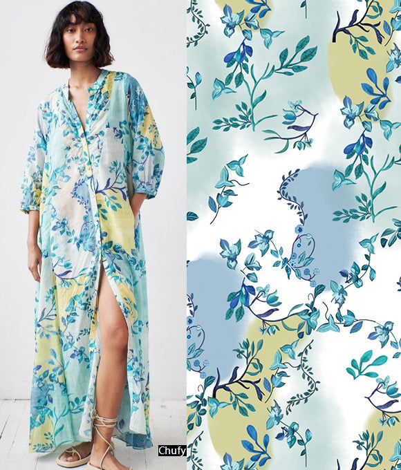 Colección de Patrones Florales de Grandes Marcas Vol.87